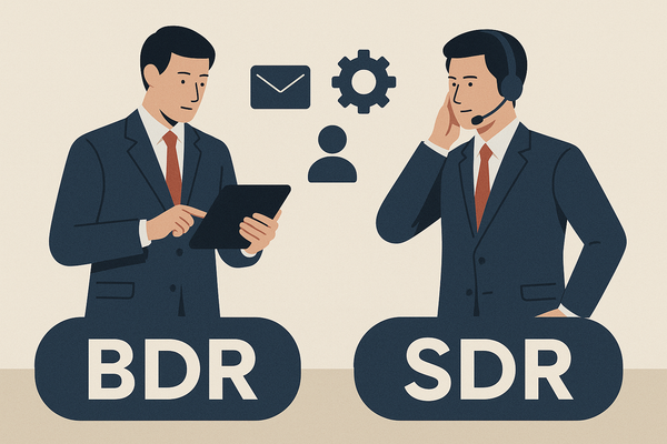 BDRとSDR、なにが違うの？営業組織を強くする役割分担の正体